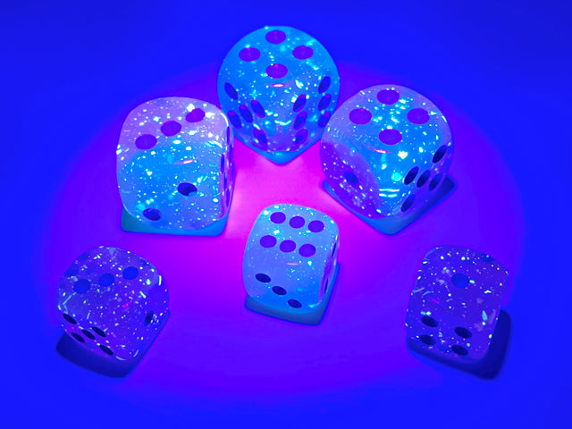Chessex 26864 Gemini Gel Green-Pink / Blue