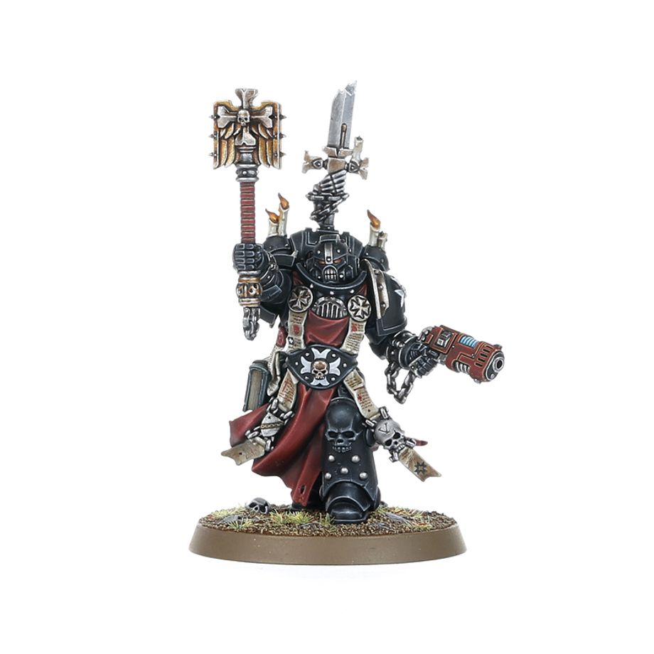 Black Templar: Chaplain Grimaldus & Retinue