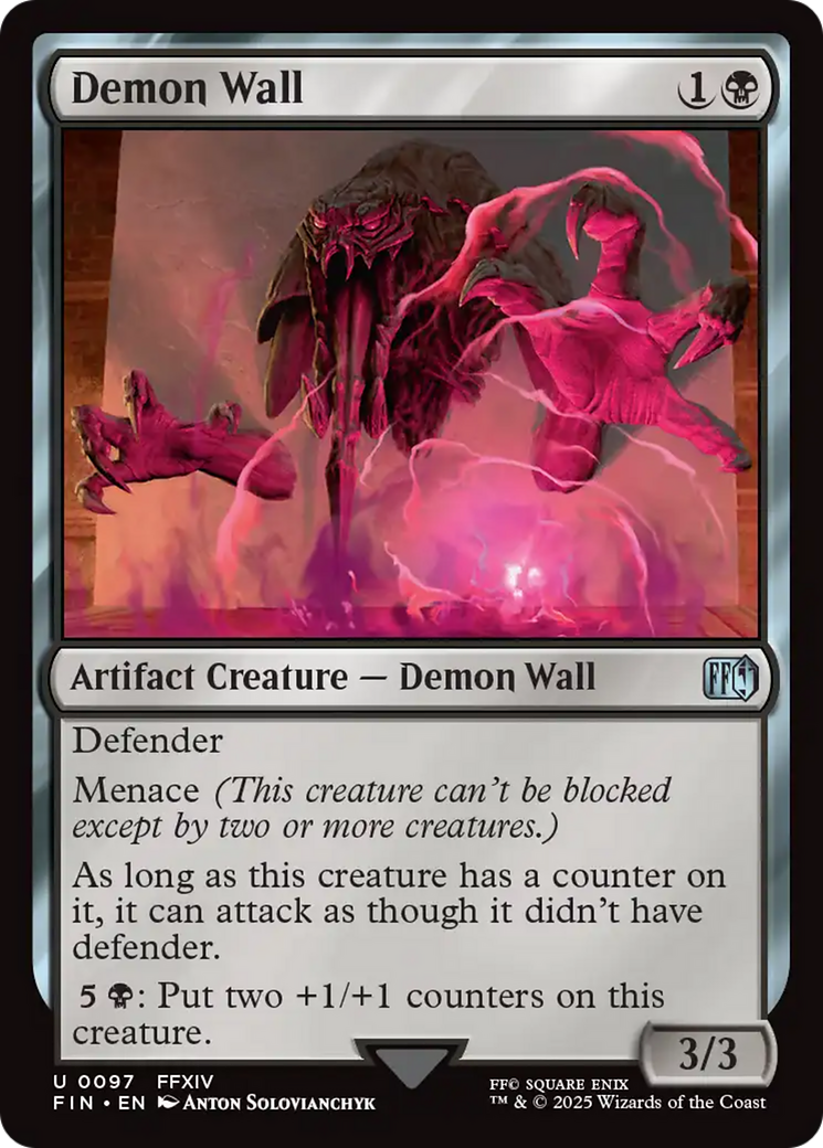 Demon Wall (FIN-097) - FINAL FANTASY Foil