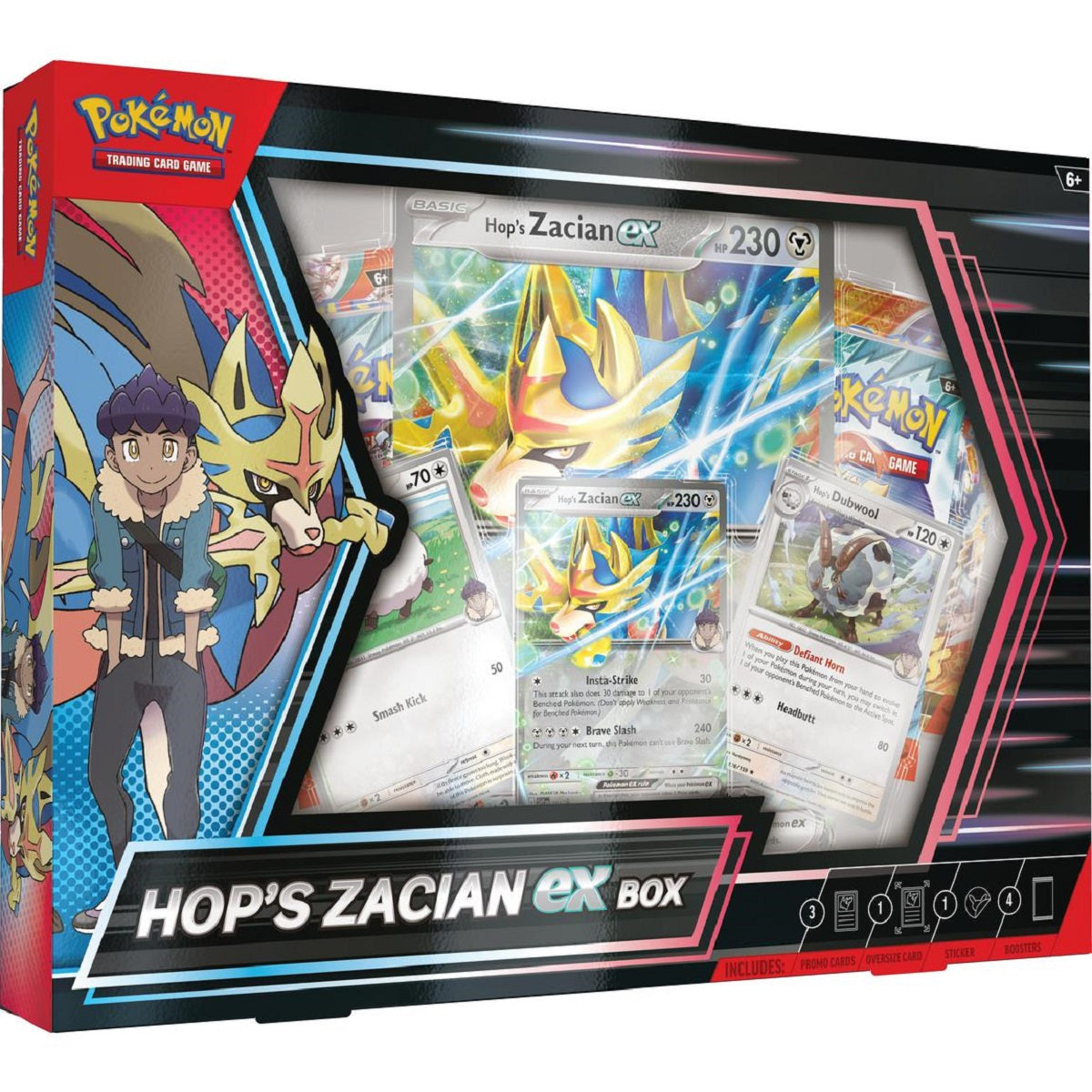 Pokémon Ex Box Hops Zacian