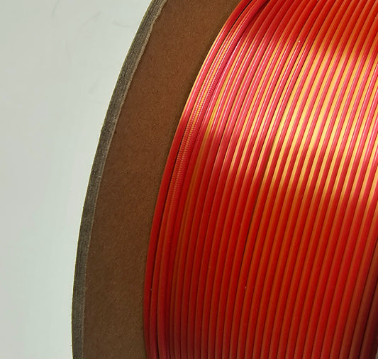Galactic3D PLA - 1.75mm / 1 kg - Silk Gold/Red
