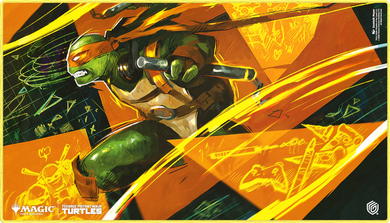 Ultimate Guard Playmat | MTG: Teenage Mutant Ninja Turtles - Michaelangelo's Technique