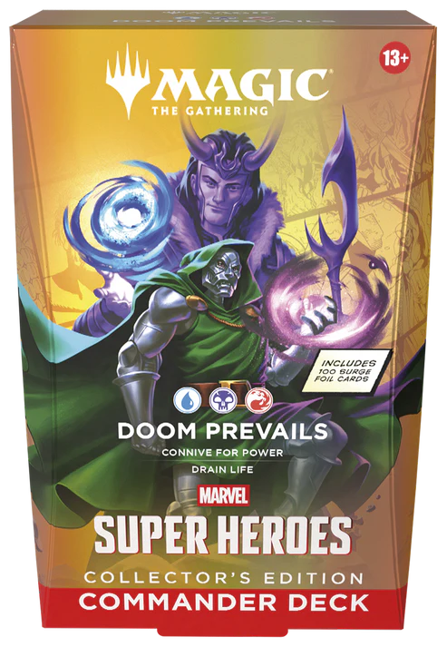 MTG - Marvel Super Heroes Commander Collectors Deck - Doom Prevails
