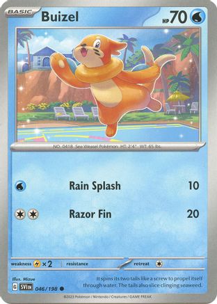 Buizel 046/198  SV01 Scarlet & Violet Base Set - Common