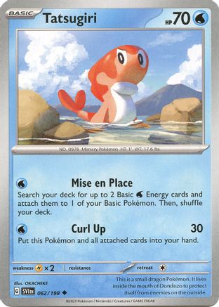 Tatsugiri 062/198  SV01 Scarlet & Violet Base Set - Uncommon