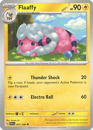 Flaaffy 067/198  SV01 Scarlet & Violet Base Set - Uncommon
