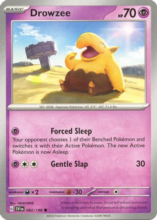 Drowzee 082/198  SV01 Scarlet & Violet Base Set - Common