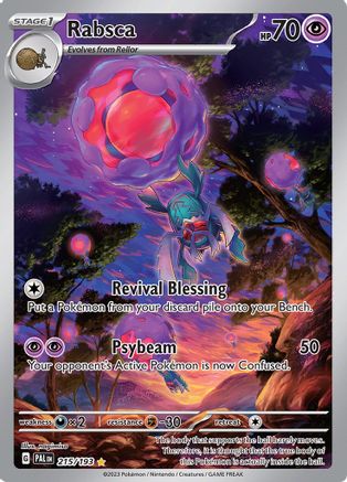 Rabsca 215/193  - Holofoil SV02 Paldea Evolved - Illustration Rare