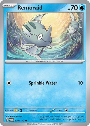 Remoraid 033/182  SV04 Paradox Rift - Common