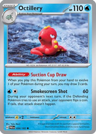 Octillery 034/182  SV04 Paradox Rift - Common