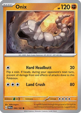 Onix 090/182  SV04 Paradox Rift - Common