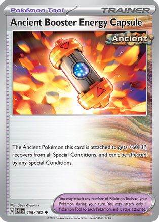 Ancient Booster Energy Capsule 159/182  SV04 Paradox Rift - Uncommon