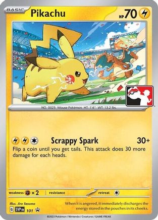 Pikachu 101  SV Scarlet & Violet Promo Cards - Promo