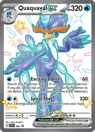 Quaquaval ex 084  - Holofoil SV Scarlet & Violet Promo Cards - Promo