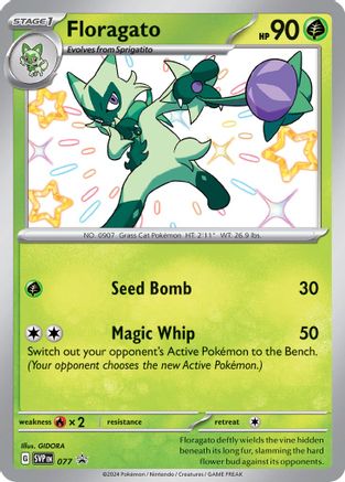 Floragato 077  - Holofoil SV Scarlet & Violet Promo Cards - Promo