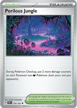 Perilous Jungle 156/162  SV05 Temporal Forces - Uncommon