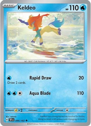 Keldeo 044/162  SV05 Temporal Forces - Uncommon