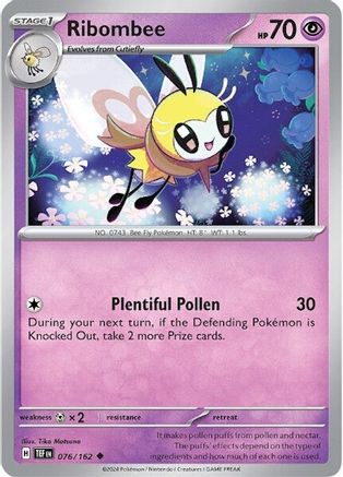 Ribombee 076/162 SV05 Temporal Forces - Uncommon