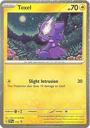 Toxel 119  - Holofoil SV Scarlet & Violet Promo Cards - Promo