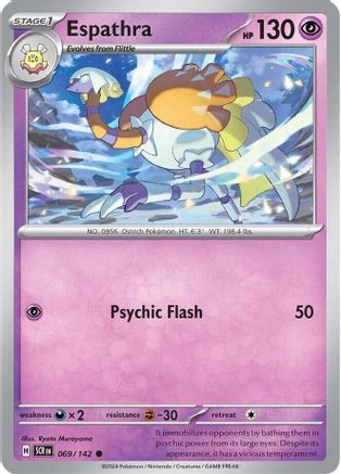 Espathra 069/142  SV07 Stellar Crown - Common