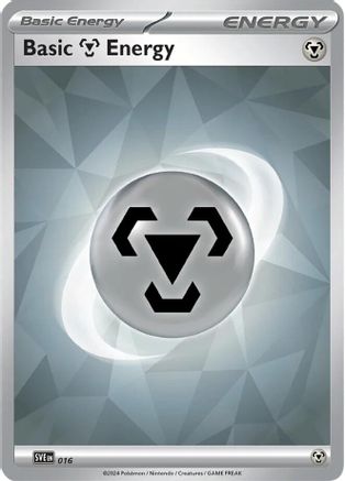 Basic Metal Energy 016  - Holofoil SV07 Stellar Crown - Common