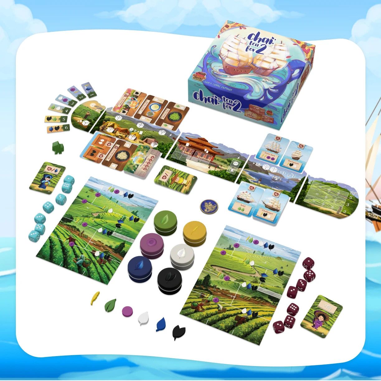 Chai: Tea for 2 Board Game (Deluxe Edition)