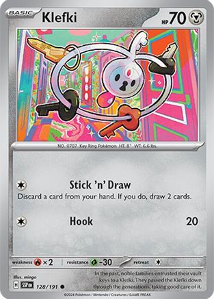 Klefki 128/191  SV08 Surging Sparks - Common