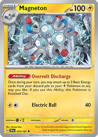 Magneton 059/191  SV08 Surging Sparks - Uncommon