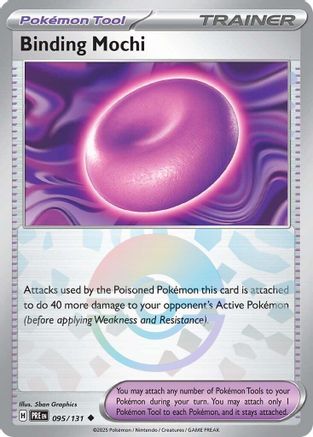 Binding Mochi (Poke Ball Pattern) 095/131 - Holofoil SV Prismatic Evolutions - Uncommon