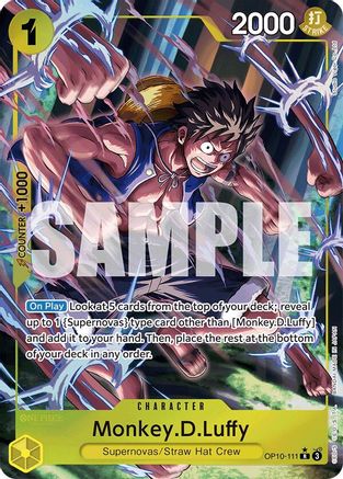 Monkey.D.Luffy (111) (Parallel) (OP10-111) - Royal Blood Foil