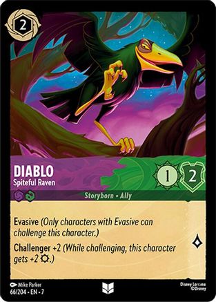 Diablo - Spiteful Raven (66/204) - Archazias Island Cold Foil