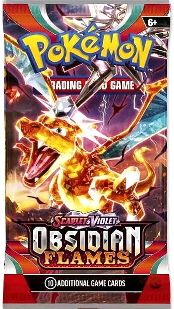 Pokémon TCG: Obsidian Flames Loose Booster Pack