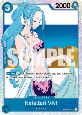 Nefeltari Vivi (EB02-026) - Extra Booster: Anime 25th Collection Foil