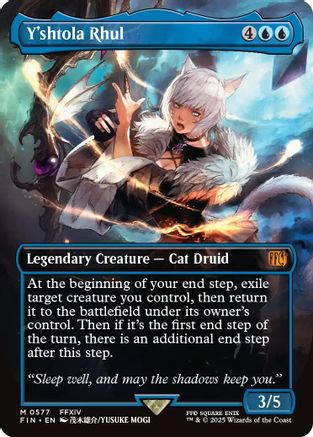 Y'shtola Rhul (Borderless) (FIN-577) - FINAL FANTASY Foil
