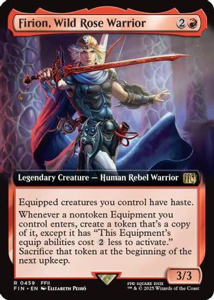 Firion, Wild Rose Warrior (Extended Art) (FIN-459) - FINAL FANTASY Foil