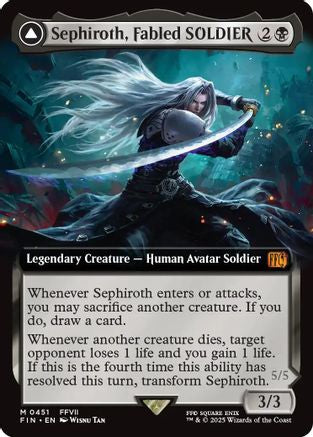 Sephiroth, Fabled SOLDIER (Extended Art) (FIN-451) - FINAL FANTASY