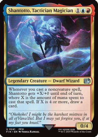 Shantotto, Tactician Magician (FIN-241) - FINAL FANTASY Foil