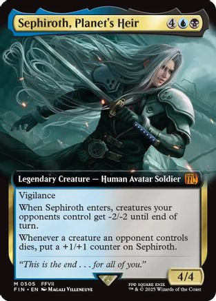 Sephiroth, Planet's Heir (Extended Art) (FIN-505) - FINAL FANTASY