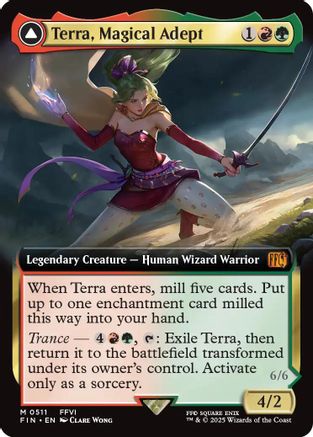 Terra, Magical Adept (Extended Art) (FIN-511) - FINAL FANTASY