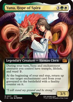 Yuna, Hope of Spira (Extended Art) (FIN-517) - FINAL FANTASY