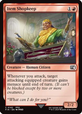 Item Shopkeep (FIN-142) - FINAL FANTASY Foil