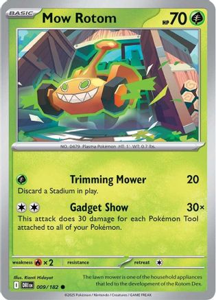 Mow Rotom 009  SV10 Destined Rivals - Common