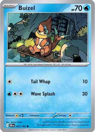 Buizel 057  SV10 Destined Rivals - Common