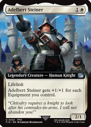 Adelbert Steiner (Extended Art) (FIN-422) - FINAL FANTASY Foil