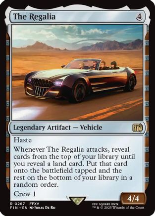 The Regalia (FIN-267) - FINAL FANTASY Foil