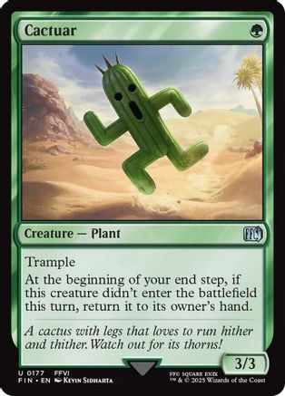 Cactuar (FIN-177) - FINAL FANTASY Foil