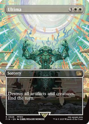 Ultima (Borderless) (FIN-328) - FINAL FANTASY Foil