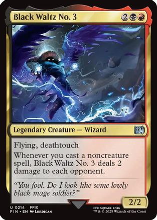 Black Waltz No. 3 (FIN-214) - FINAL FANTASY