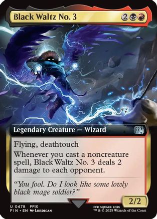 Black Waltz No. 3 (Extended Art) (FIN-478) - FINAL FANTASY