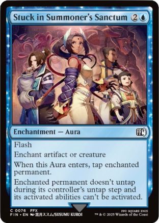 Stuck in Summoner's Sanctum (FIN-076) - FINAL FANTASY Foil